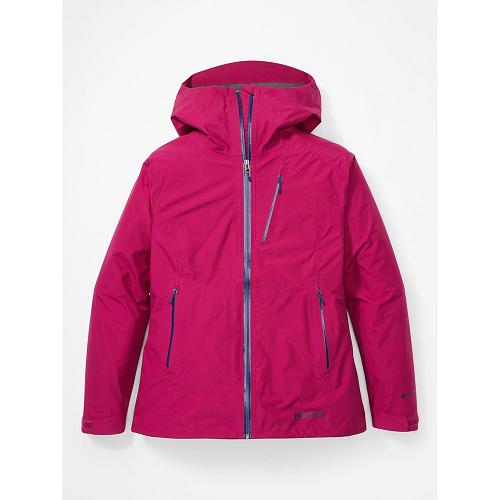 Marmot Knife Edge Rain Jacket For Womens Red WHJ472563